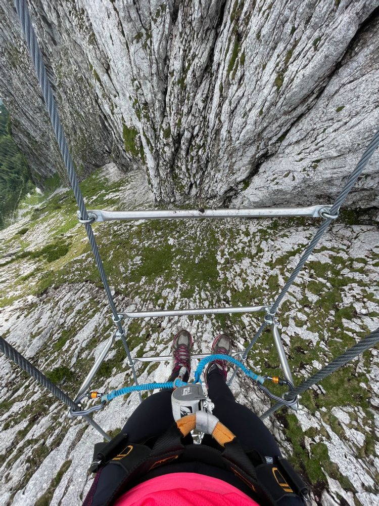 que faire en Autriche aventure nature itinéraire Via Ferrata donnerkogel stairways to heaven