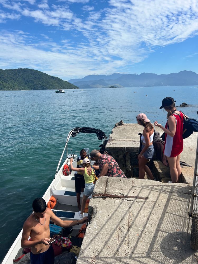 Ilha Grande Brésil bateau