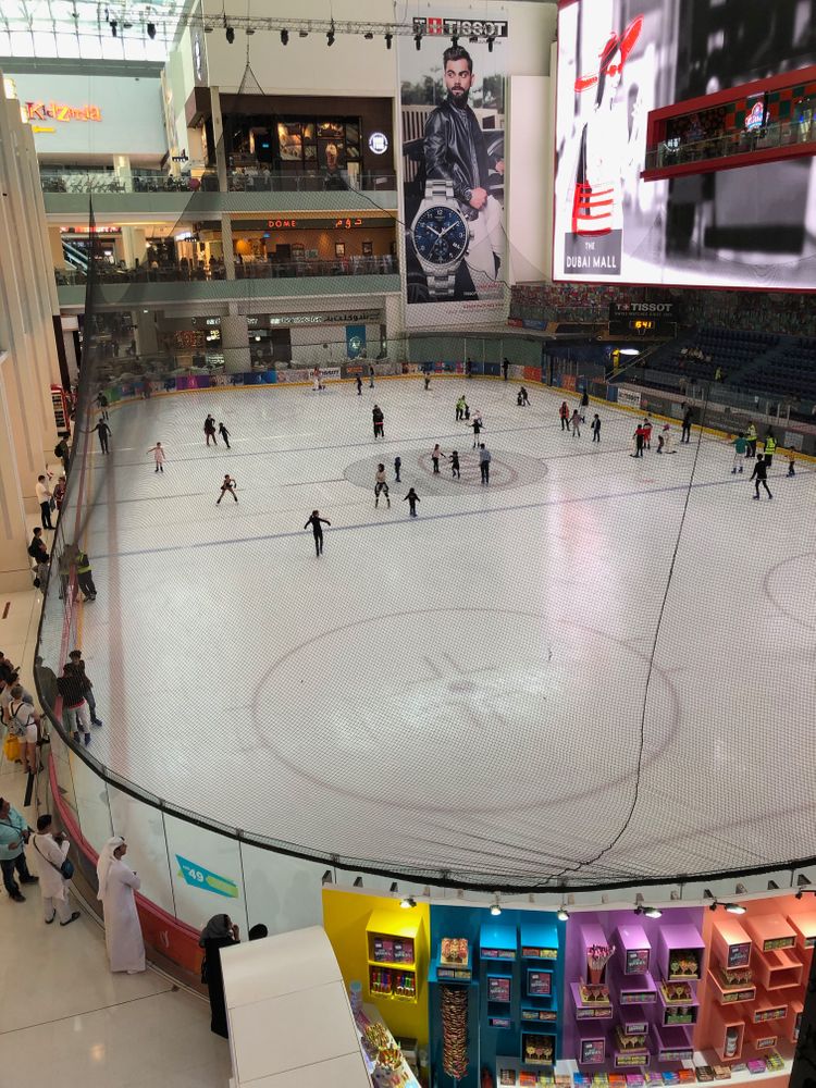Patinoire Dubai Mall