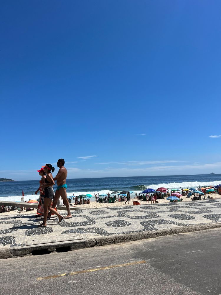 bord de plage copacana ipanema leblon Rio de Janeiro Brésil