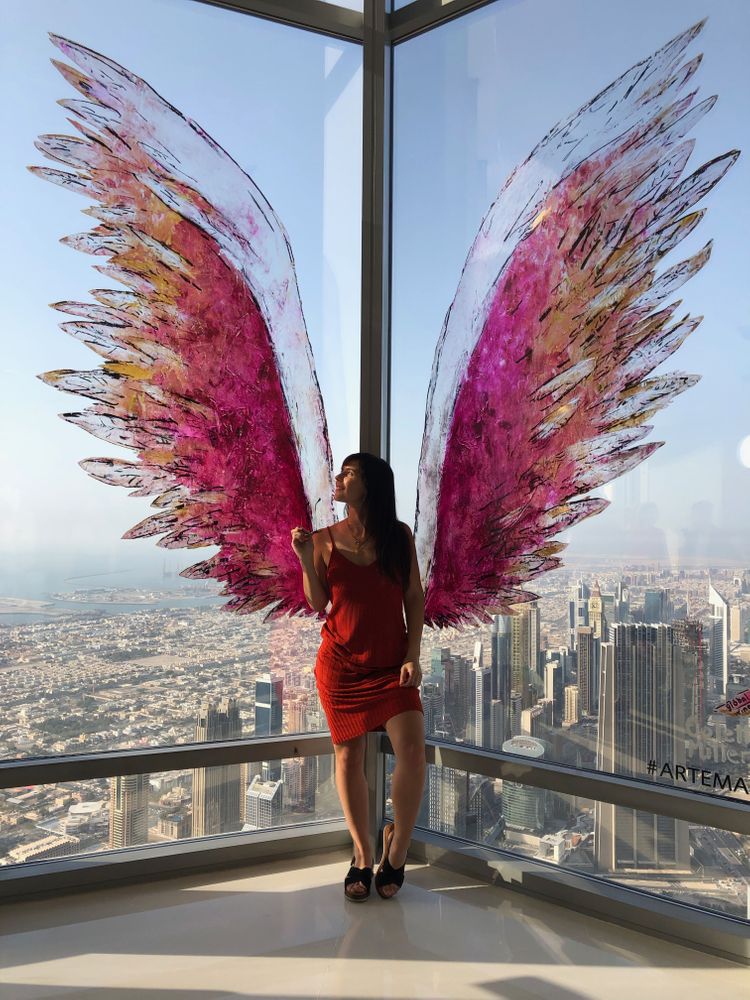 Burj Khalifa Dubai ailes d'ange