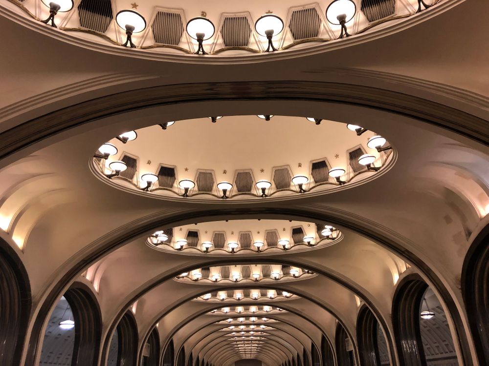 les plus belles stations de métro de moscou