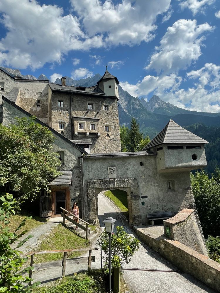 itinéraire autriche chateau