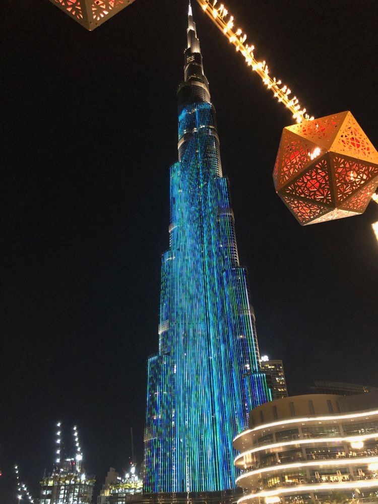 Burj Khalifa nuit