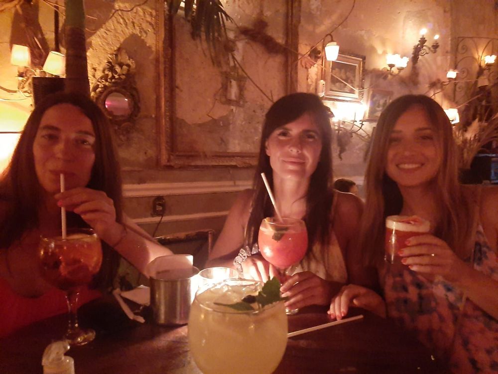 Cocktails Copacabanna copines Brésil