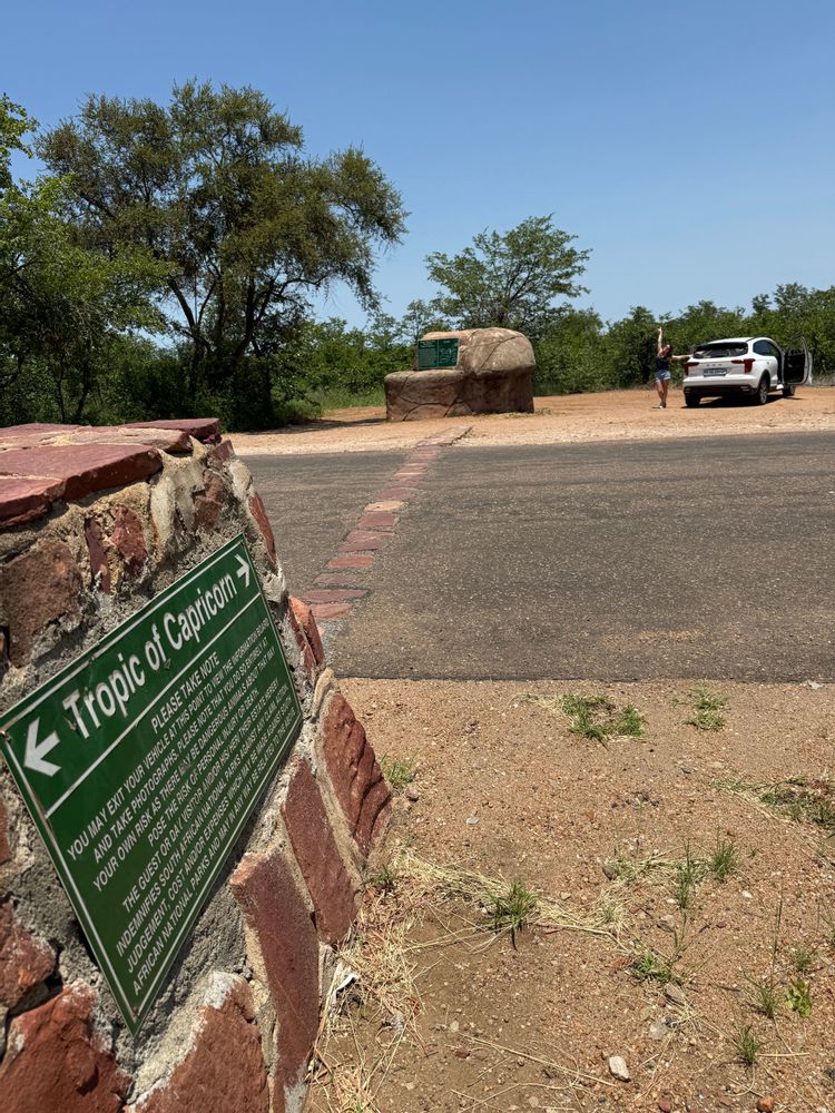Tropique du capricorne Parc Kruger Afrique du Sud 