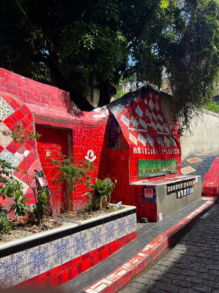 Rio de Janeiro Brésil Escaliers