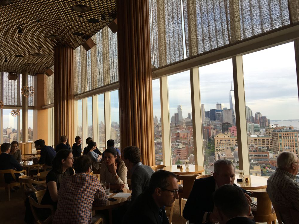 meilleur bar rooftop new york the standard