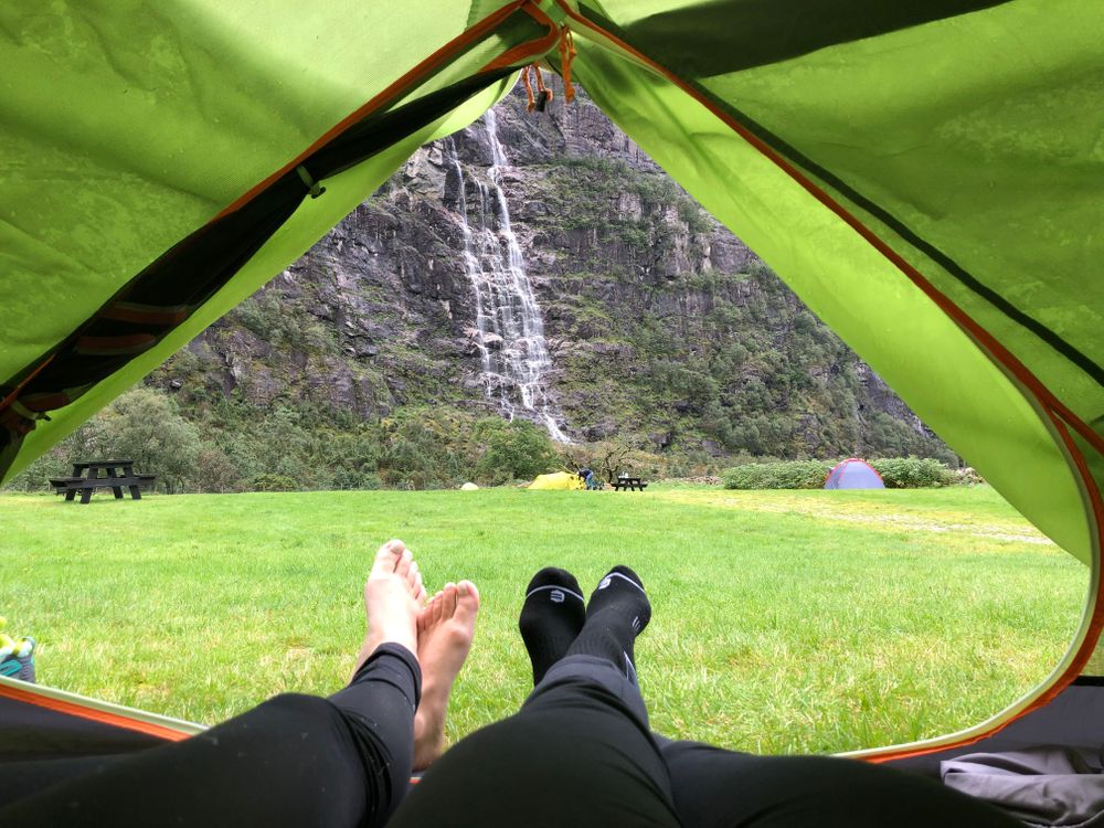 Camping Norvège Kjeragbolten 