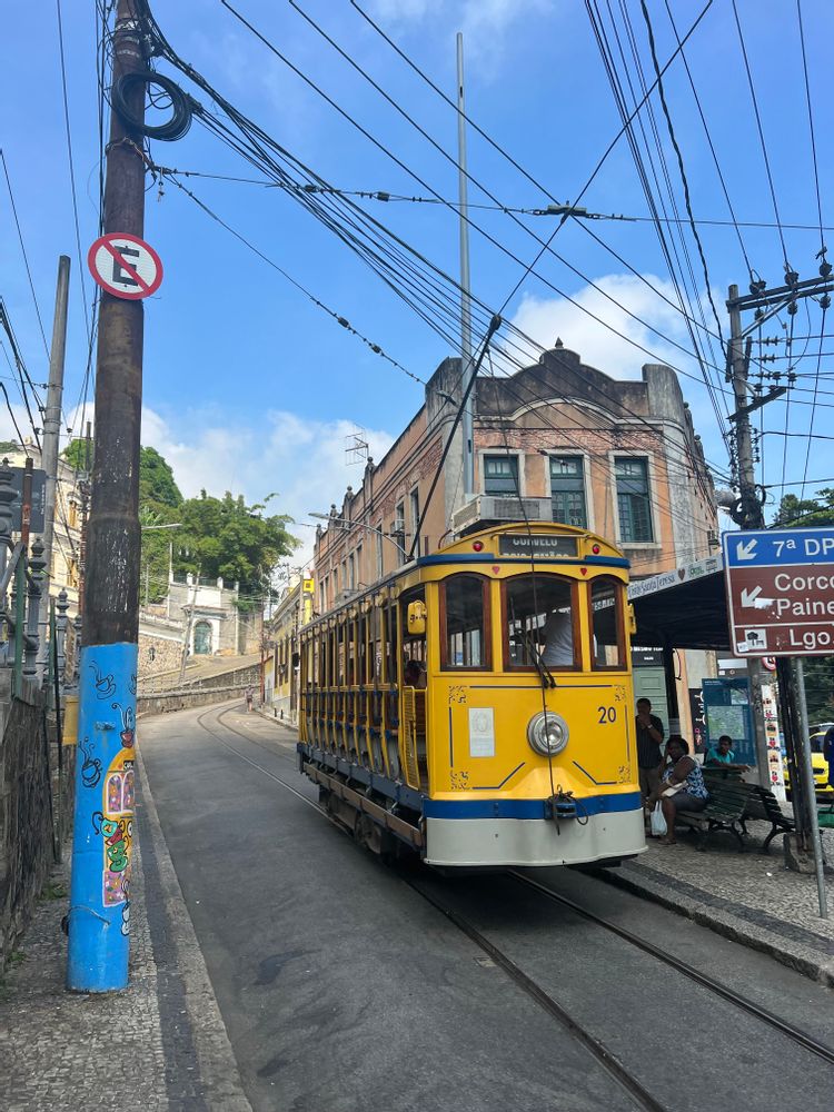 Rio de Janeiro Brésil Escaliers Tram