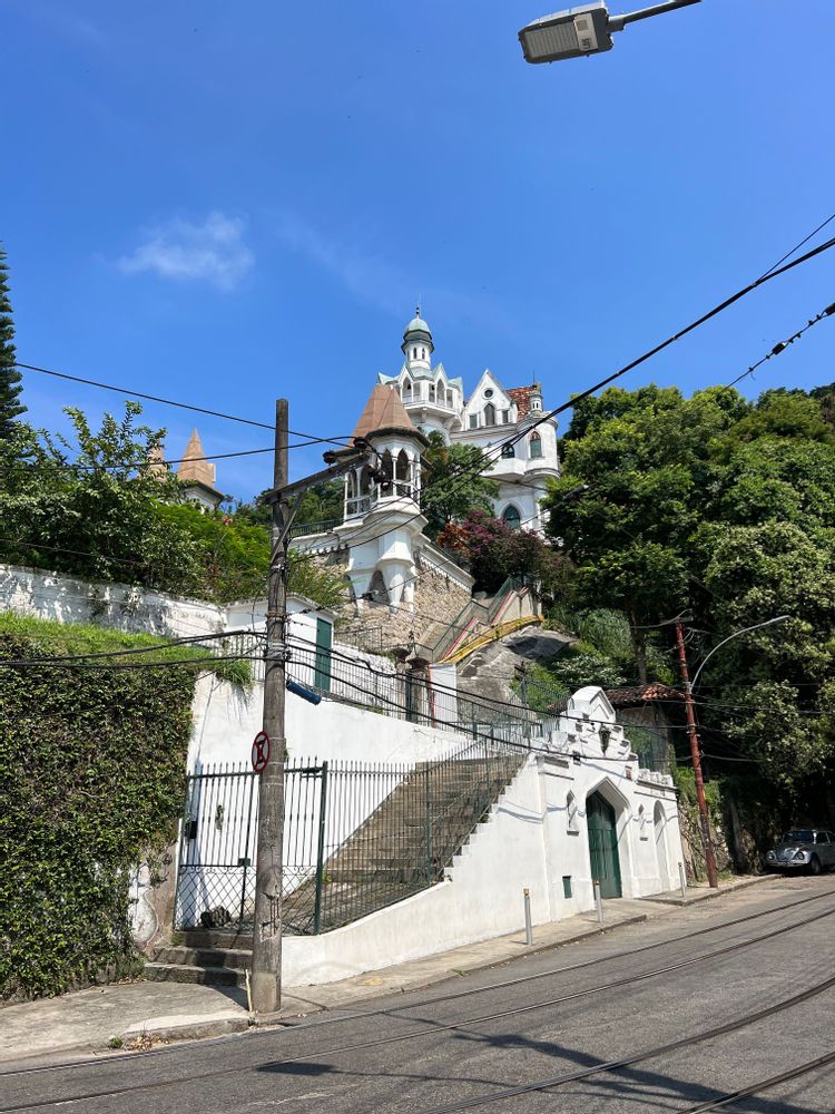 Rio de Janeiro Brésil Escaliers Santa Teresa
