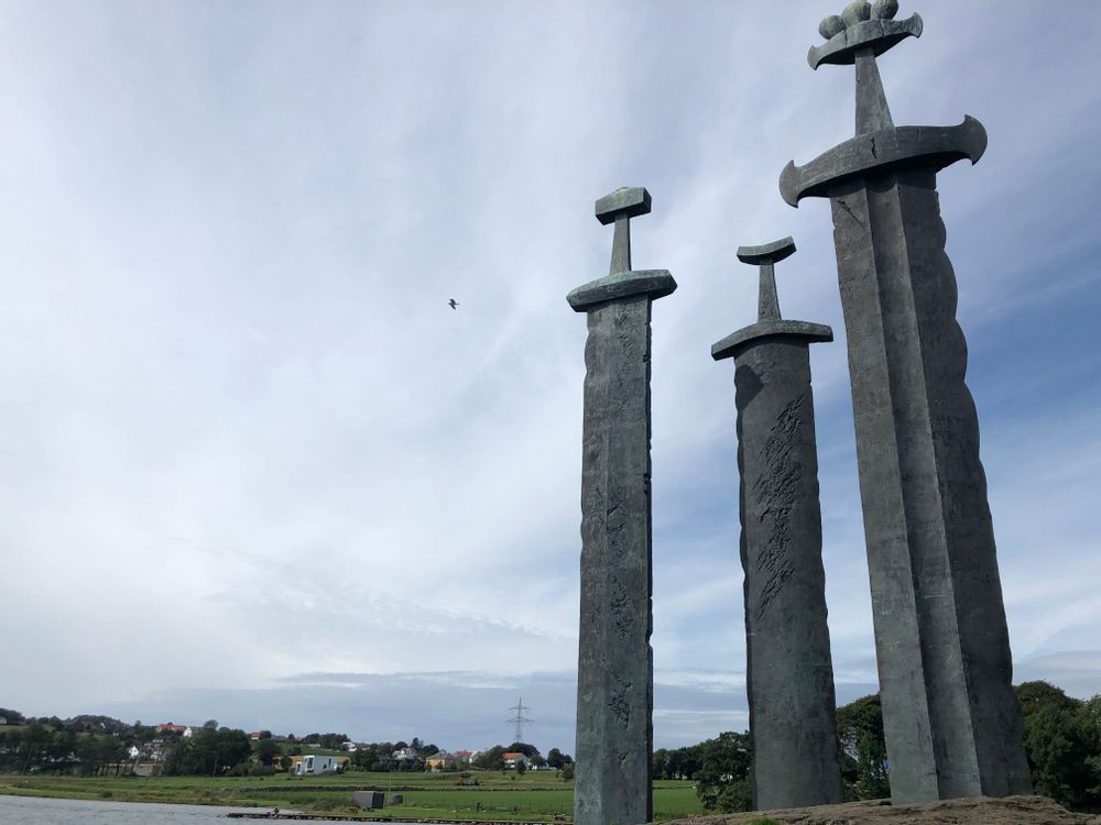 épées de Stavanger - ROAD-TRIP en Norvège