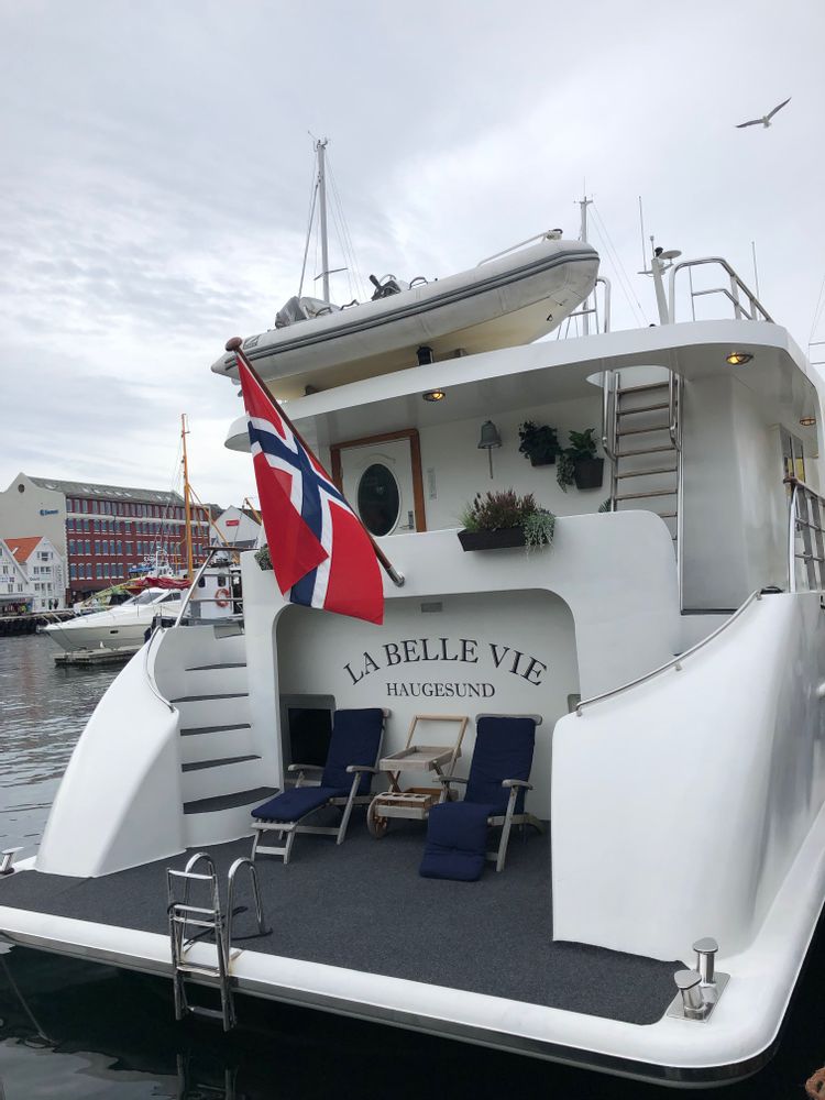 Stavanger Norvège bateau La Belle Vie Haugesund