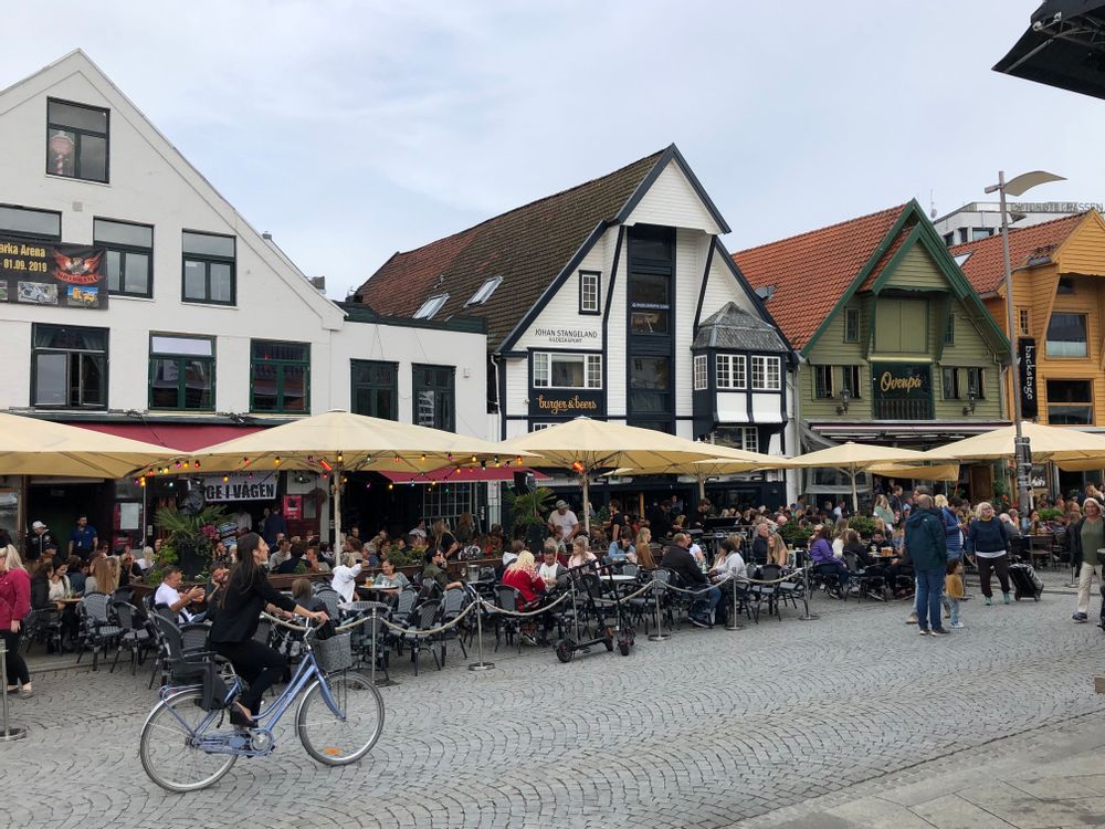 Bars animés Stavanger Norvège