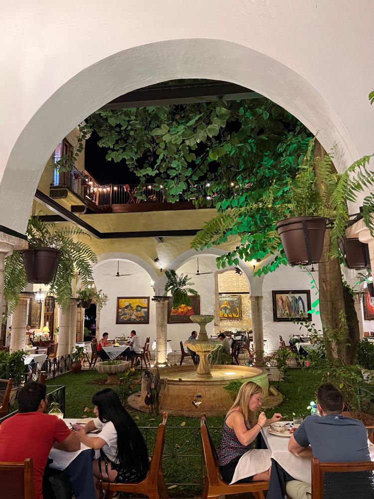 Restaurant Valladolid Yucatan Mexique