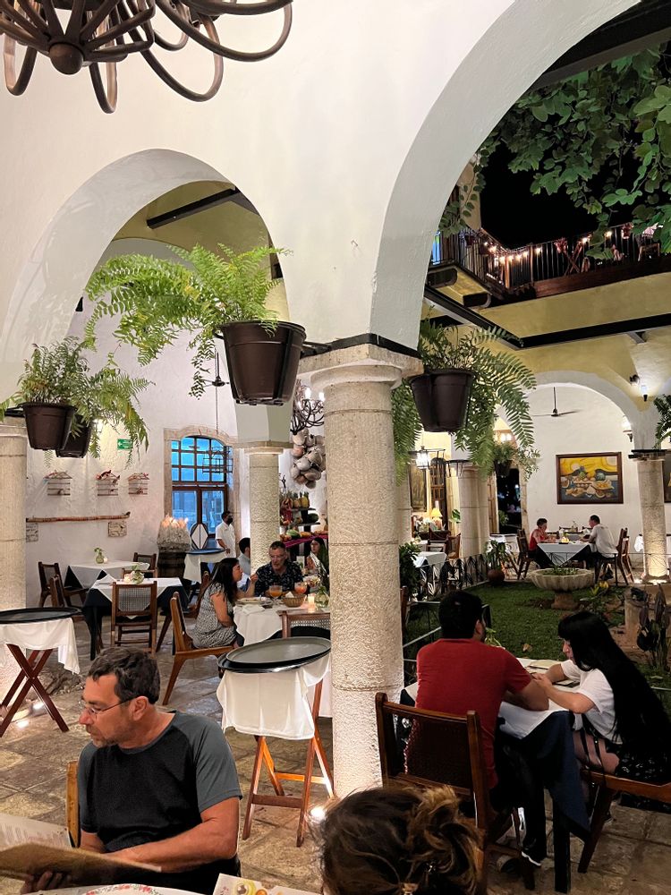 Restaurant Valladolid Yucatan Mexique