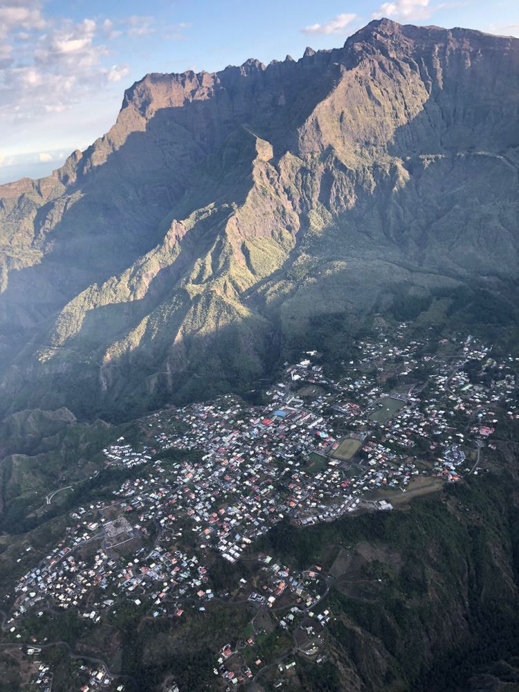 baptême d'hélicoptère ile de la réunion