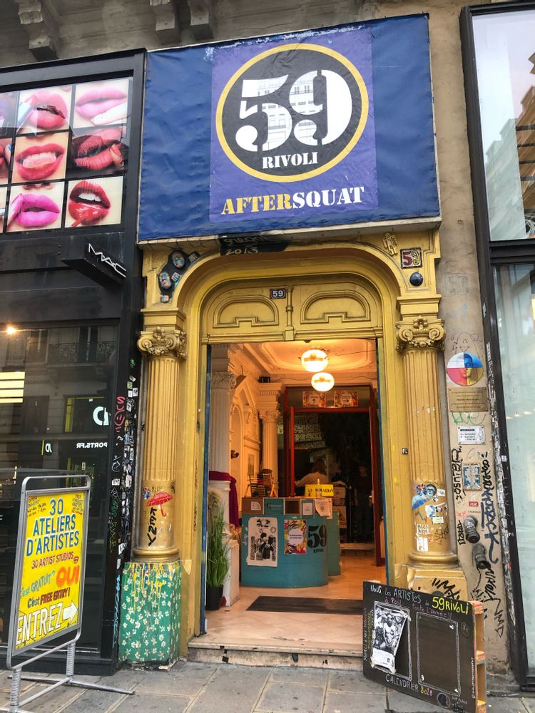 activités insolites paris 59 Rivoli art
