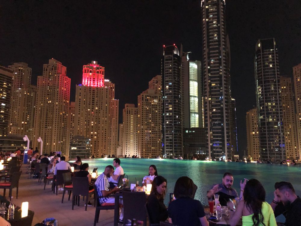 meilleur rooftops Dubai The Address Dubai Marina