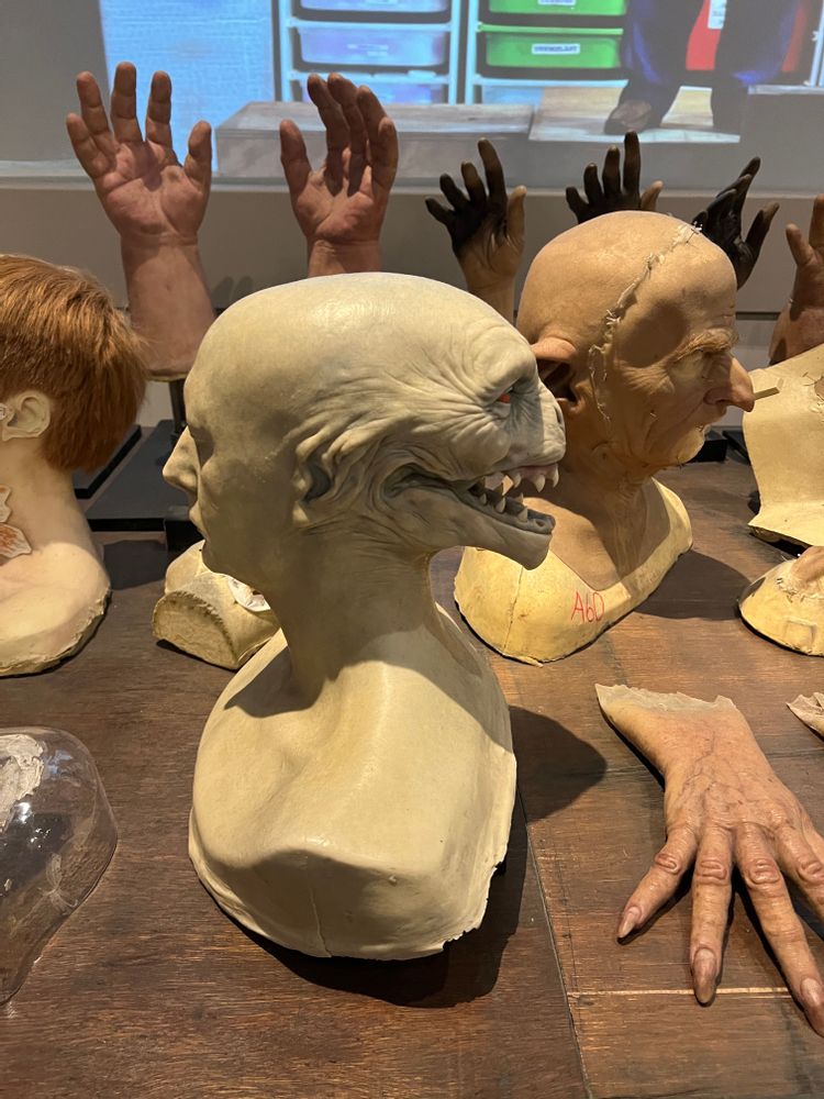 Studios Harry Potter Londres costumes et masques Voldemort
