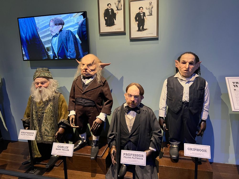 Studios Harry Potter Londres Flitwick Gobelin 