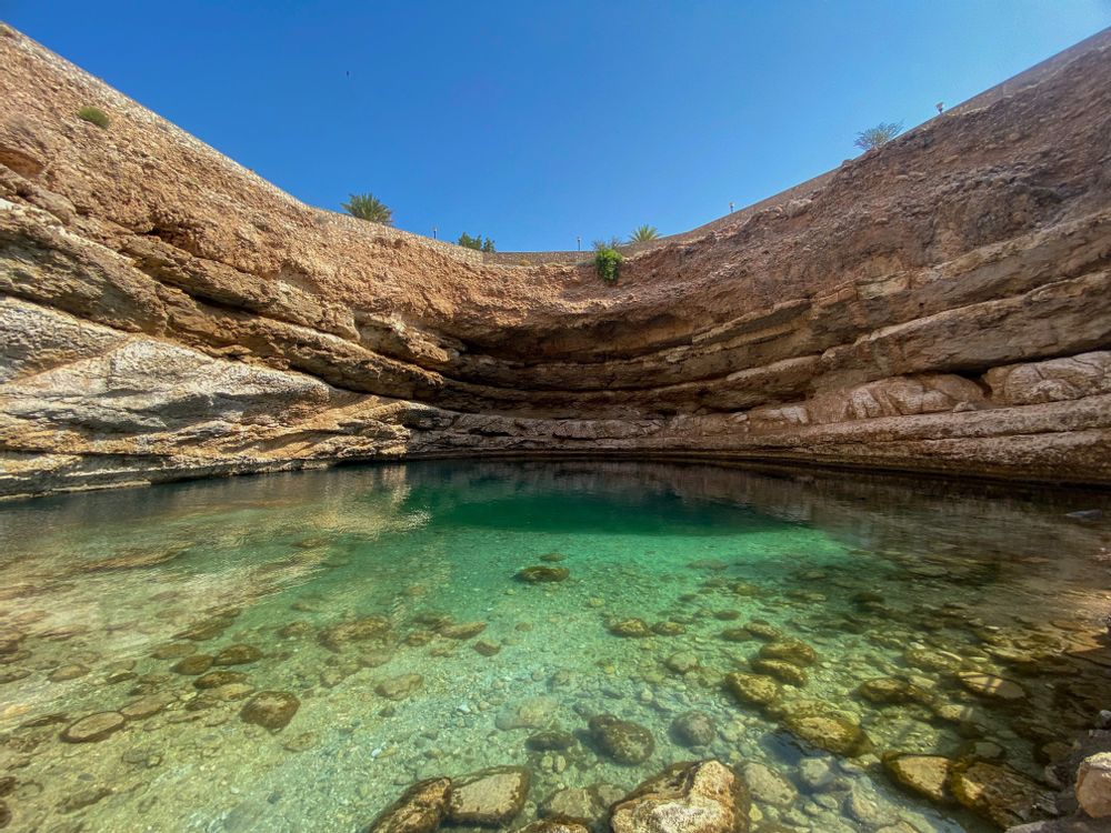 bimmah sinkhole oman que faire a oman 