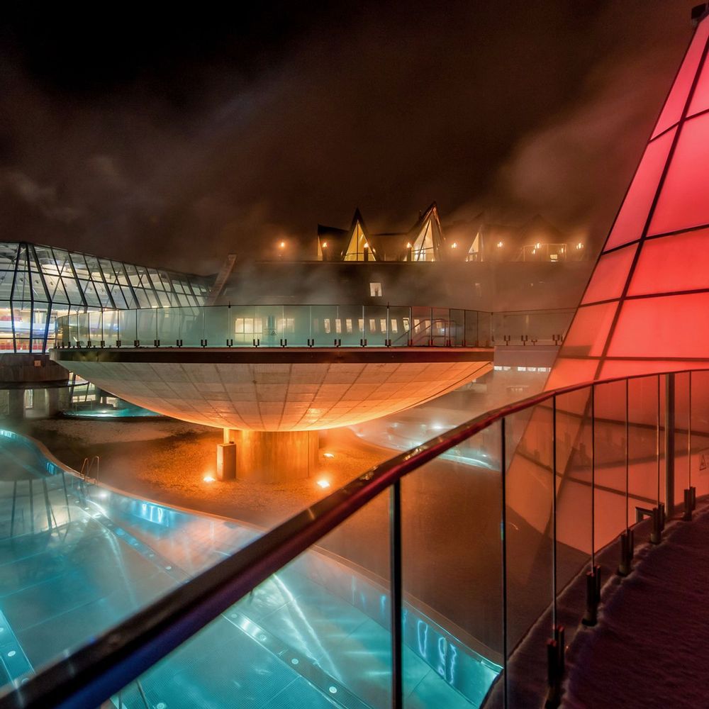 itinéraire autriche spa aquadome