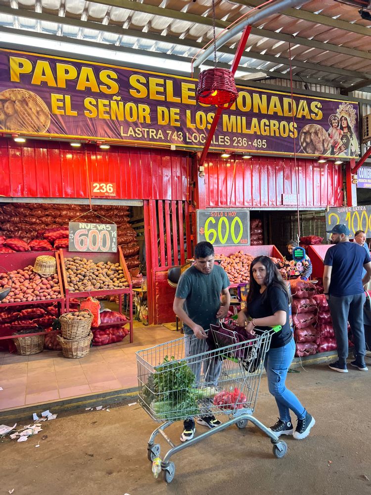 Marché Santiago - Chili
