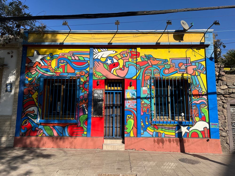 Que faire à Santiago Chili street art