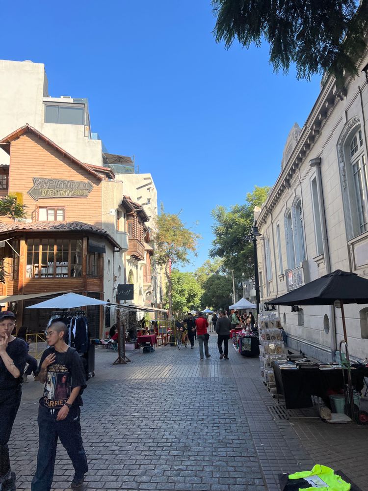 Que faire à Santiago - Chili ruelles