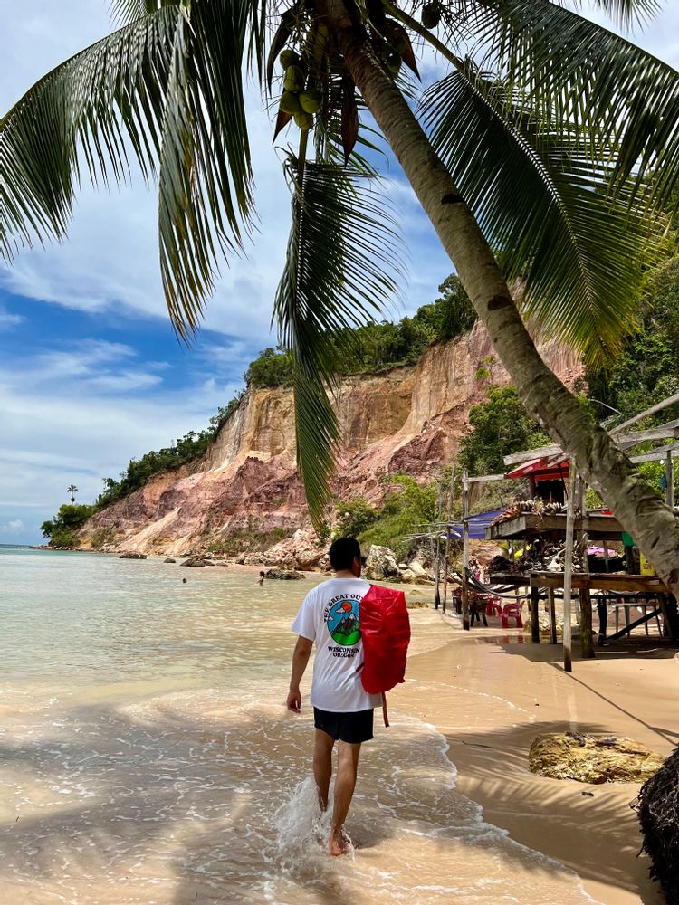 Tinharé Bahia Brésil morro de sao paulo
