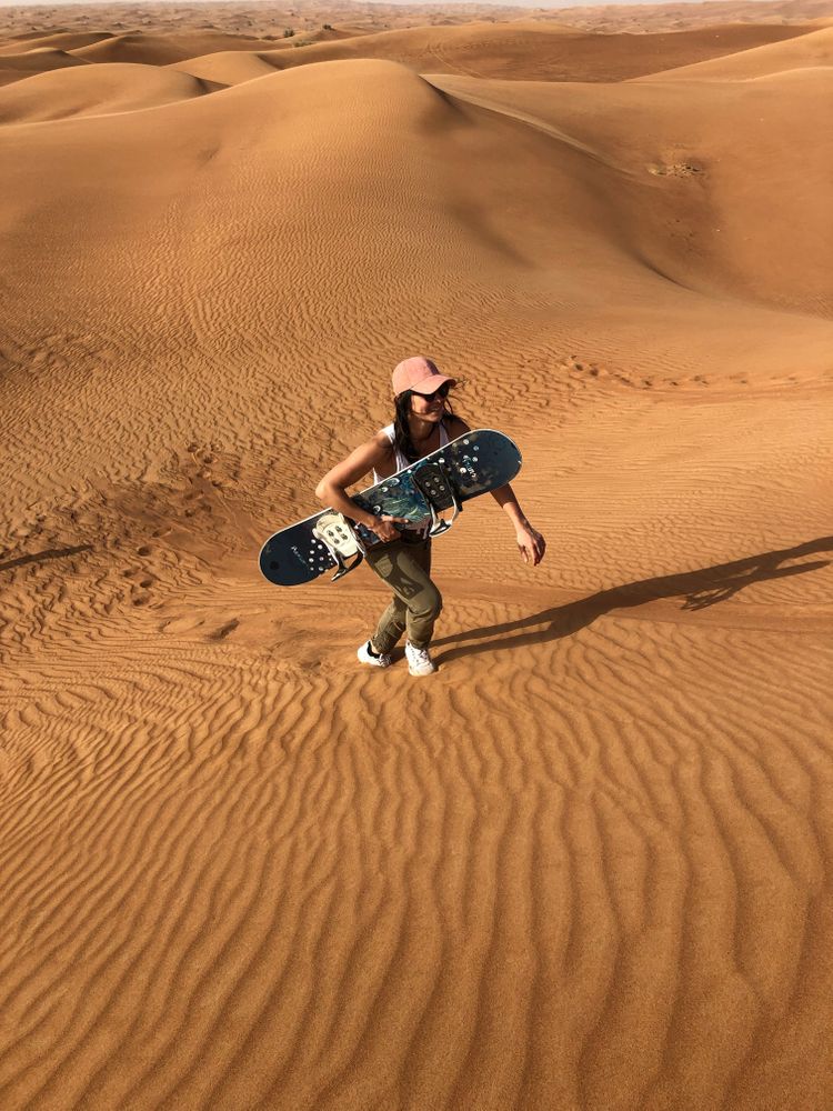 surf des sables dubai expérience insolite