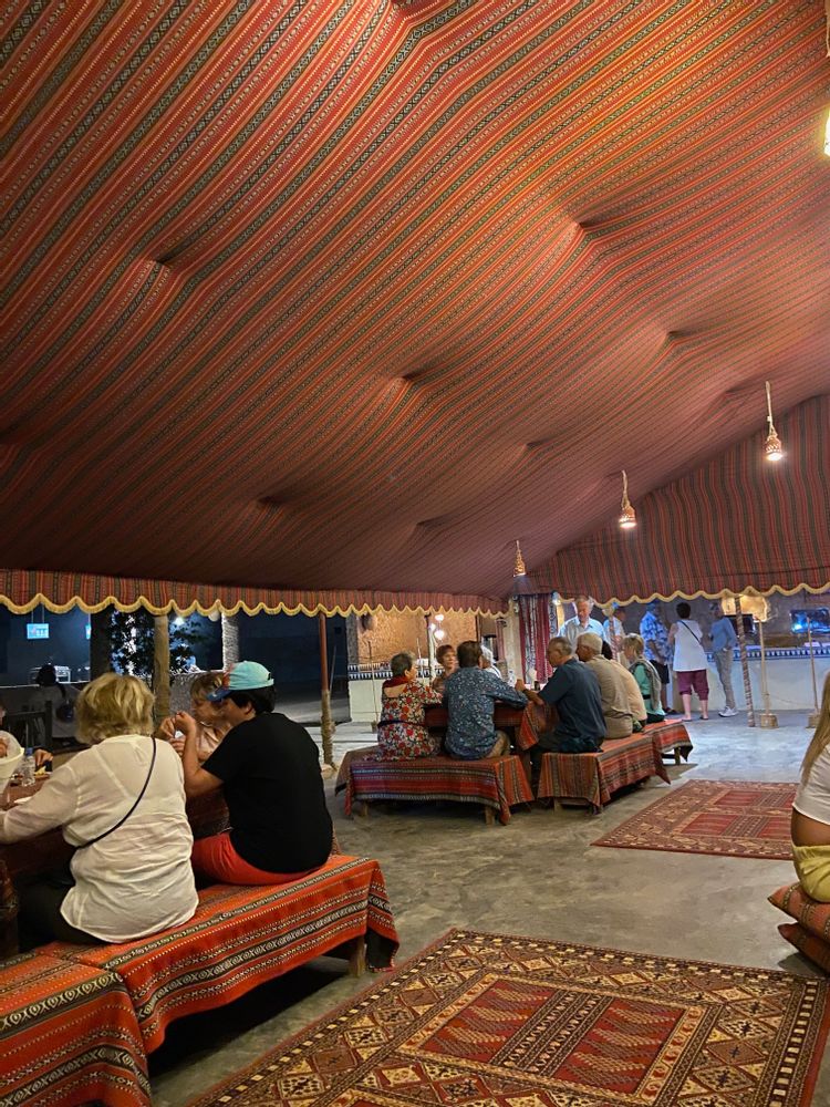 sama al wasil desert camp wahiba sands oman restaurant