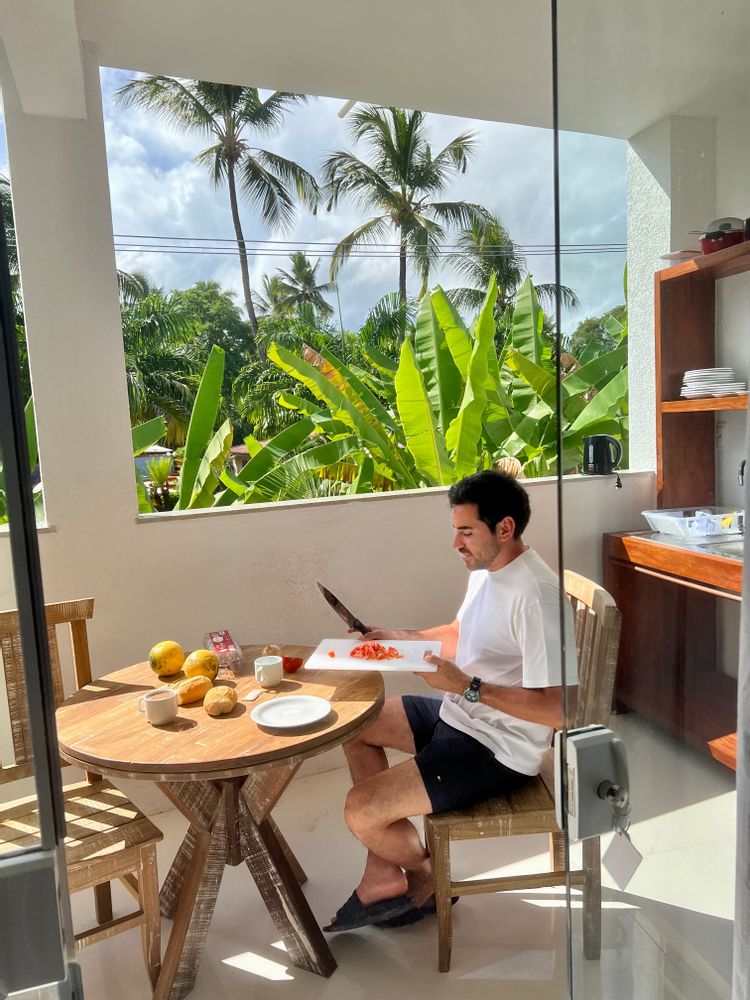 Hôtel appartement Tinharé Morro de Sao Paulo Brésil