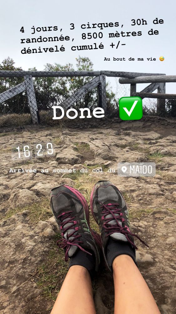 Trek de 4 jours - Cirques de la Réunion