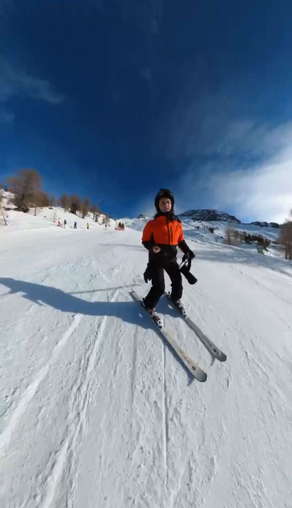 Insta 360 X2 ski matériel photo vidéo