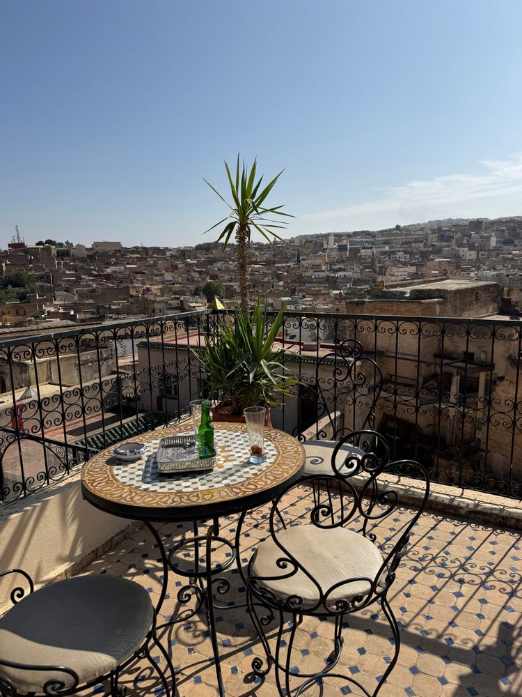 Fès Maroc rooftop