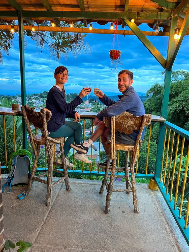 Bar avec vue Salento Colombie