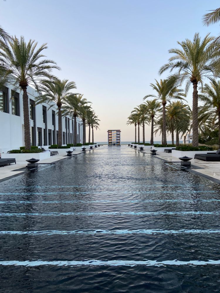 chedi muscat piscine 103 mètres Mascate Oman