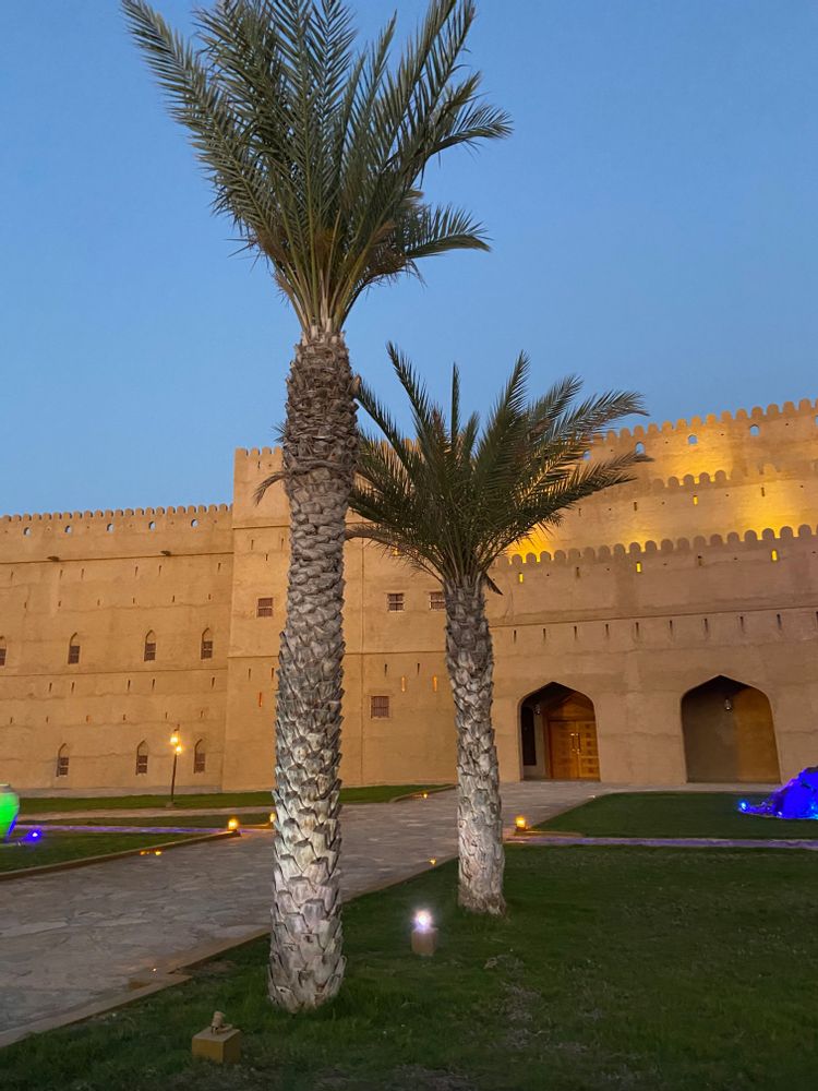 Restaurant Fort Rozna Mascate Oman