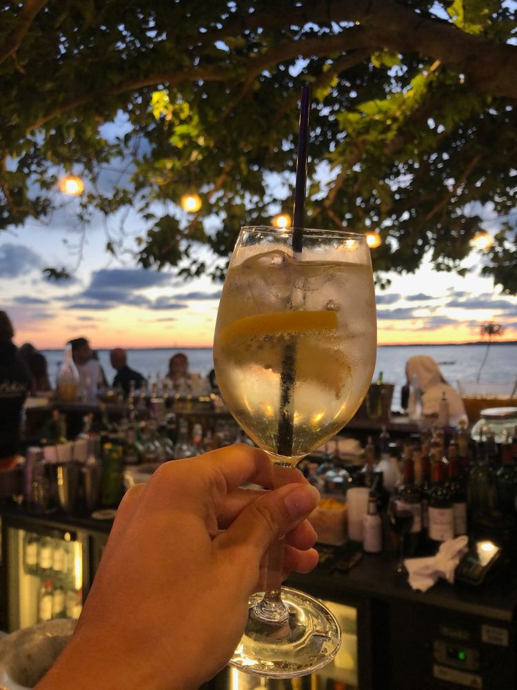 Coucher de soleil Arcachon France