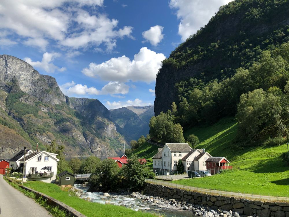Maisons village Road-trip Norvège entre Bergen et Stavanger itinéraire - Undredal