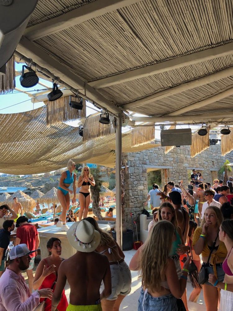 ou sortir à Mykonos Grèce