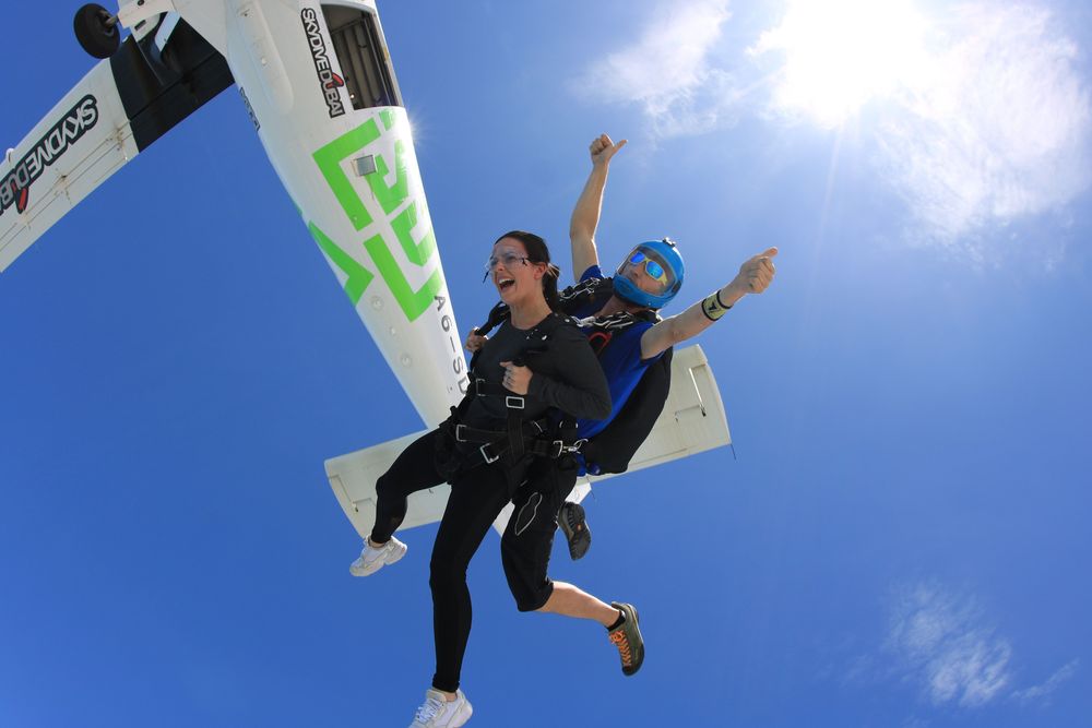 saut en parachute dubai palm jumeirah