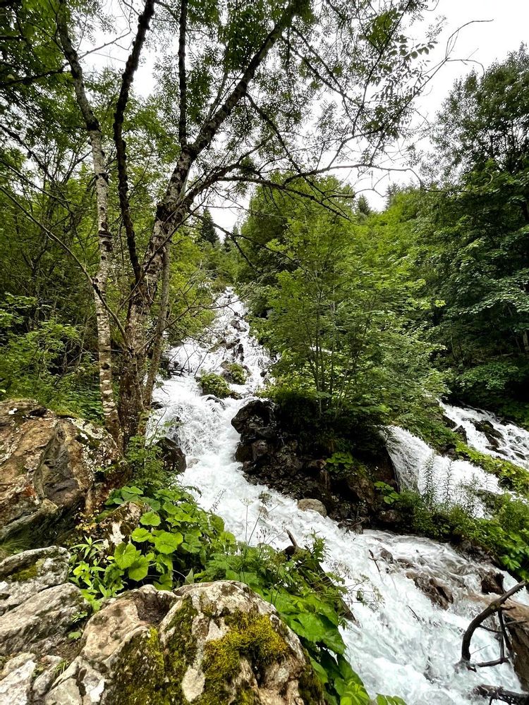 Rivière Lac de la Muzelle lac du Lauvitel