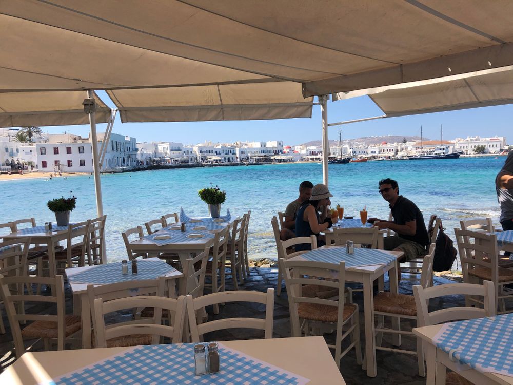 Kavos Restaurant Mykonos Grèce