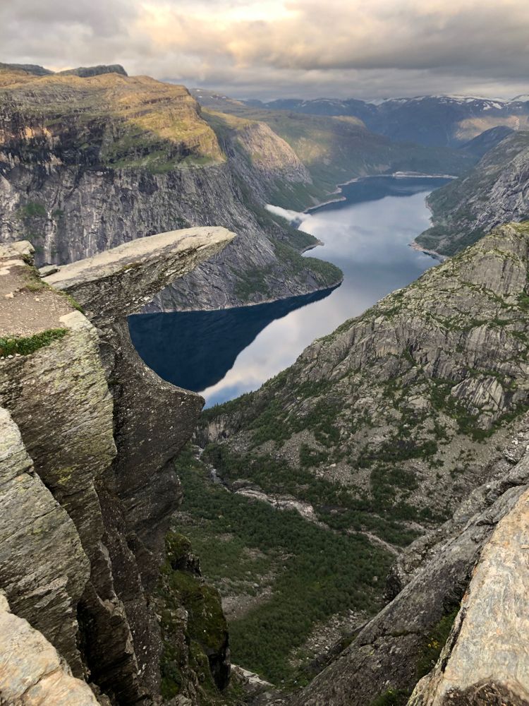 trolltunga la langue de troll Norvège