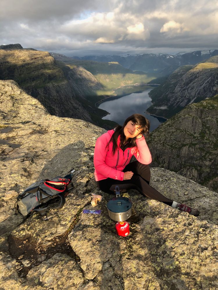 petit déjeuner trolltunga Norvège