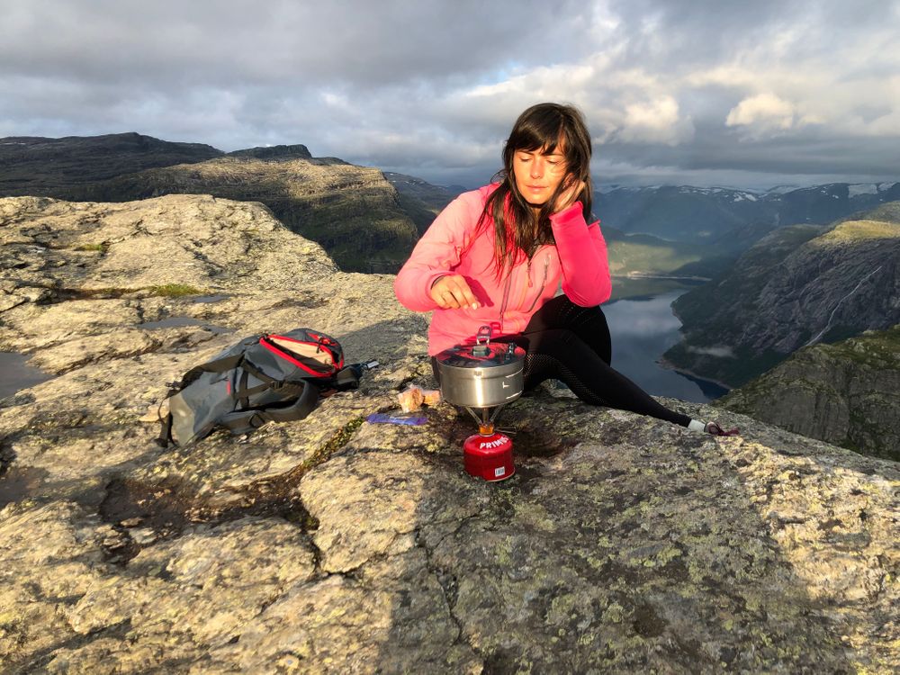 trolltunga petit dejeuner
