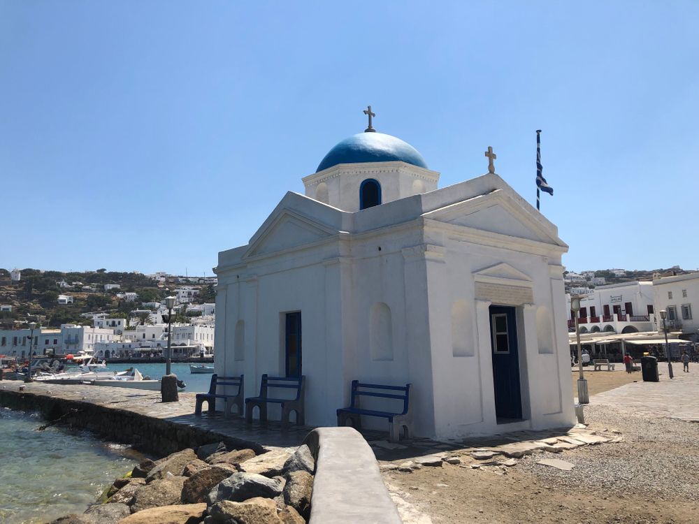 Eglise Mykonos Grèce